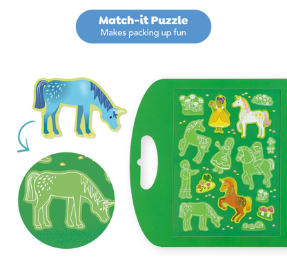 משחק מגנטים פולדר נשיאה - חדי קרן Tiger Tribe - דוארט | DoArt