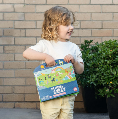 משחק מגנטים פולדר נשיאה - חדי קרן Tiger Tribe - דוארט | DoArt