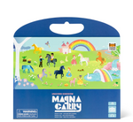 משחק מגנטים פולדר נשיאה - חדי קרן Tiger Tribe