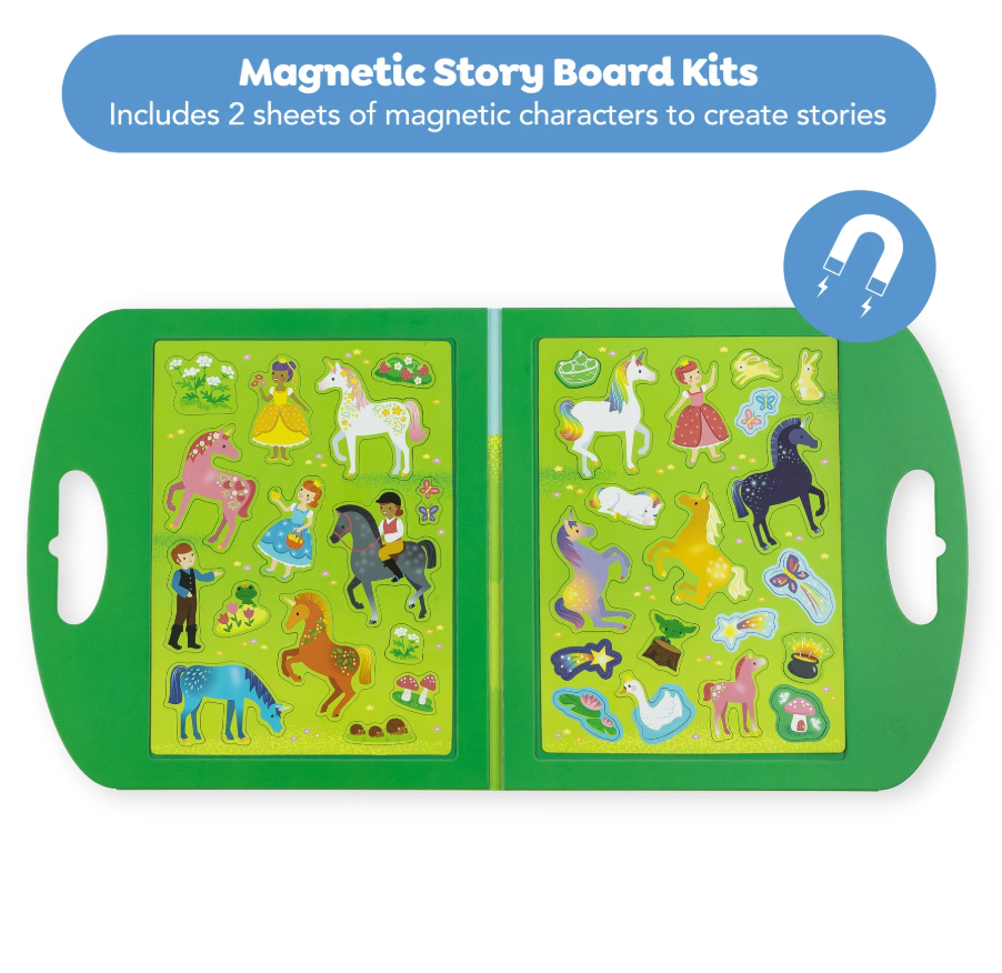 משחק מגנטים פולדר נשיאה - חדי קרן Tiger Tribe - דוארט | DoArt