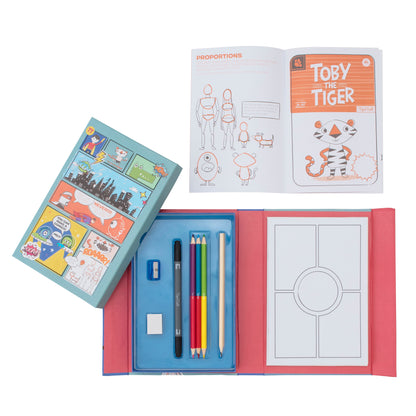 ערכת פעילות איך לצייר? - קומיקס Tiger Tribe - דוארט | DoArt