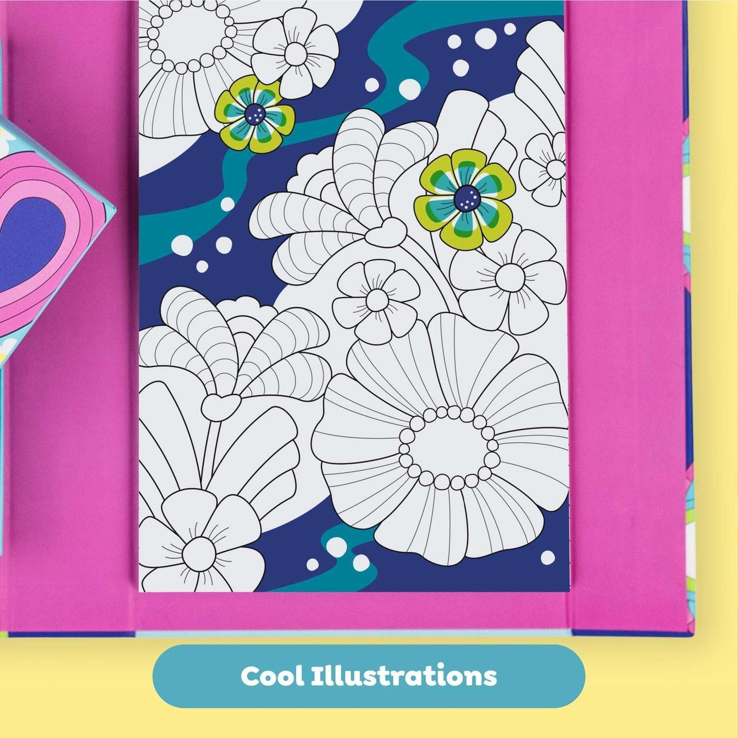 סט צביעה 3D - צבעי קשת Tiger Tribe - דוארט | DoArt