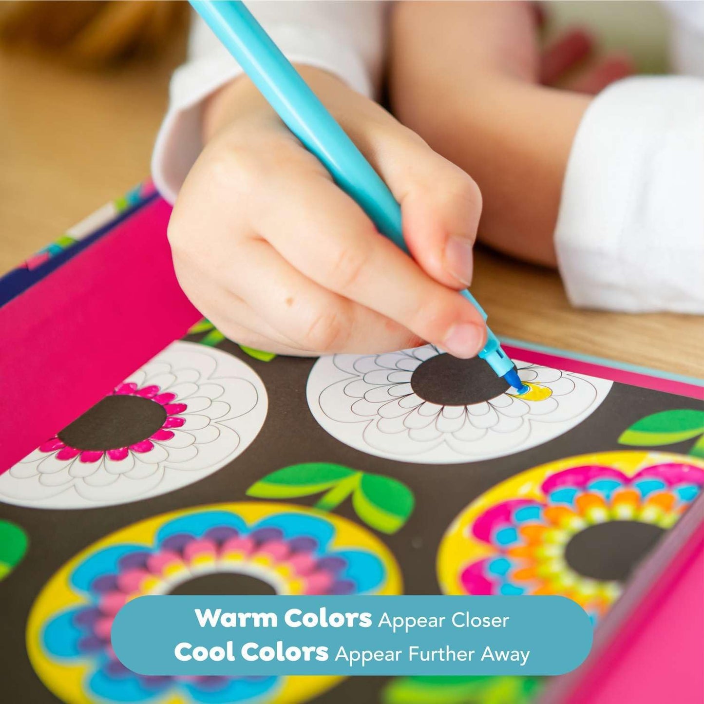 סט צביעה 3D - צבעי קשת Tiger Tribe - דוארט | DoArt