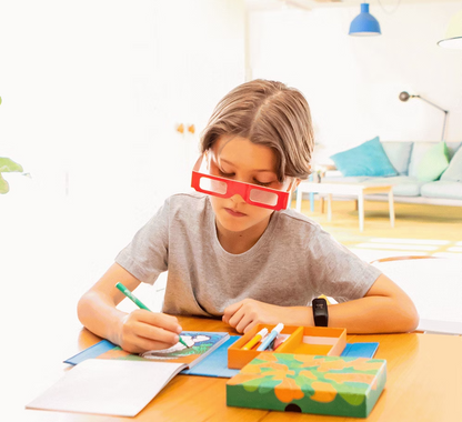 סט צביעה 3D - חיות, יצורים עזים Tiger Tribe - דוארט | DoArt