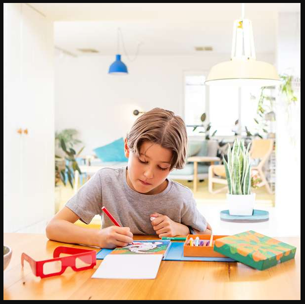 סט צביעה 3D - חיות, יצורים עזים Tiger Tribe - דוארט | DoArt