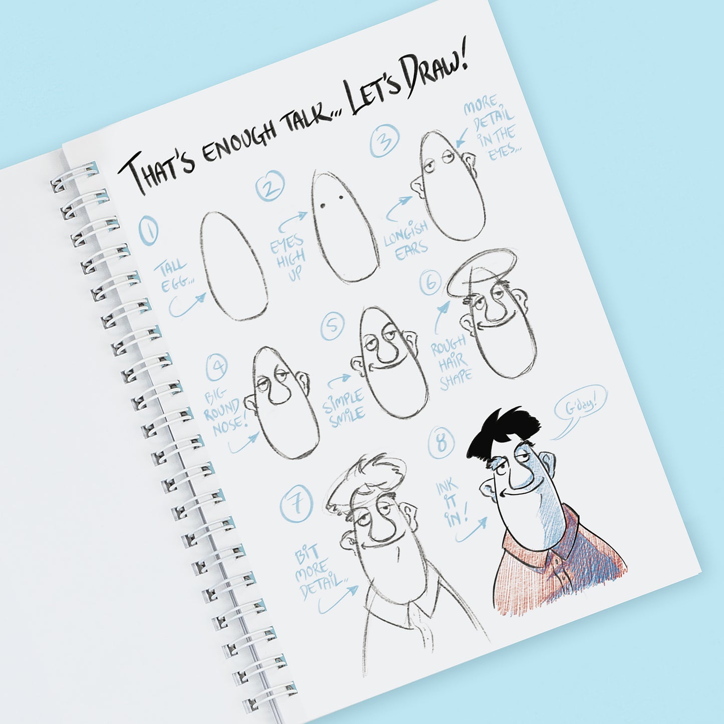 ערכת פעילות איך לצייר? - אנשים Tiger Tribe - דוארט | DoArt