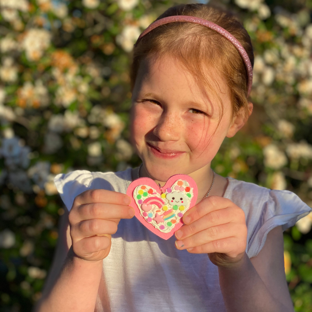 ערכת חריזה דקורמה - תליון לב Tiger Tribe - דוארט | DoArt