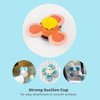 סט 3 ספינרים תחושתיים – חיות אוסטרליות Tiger Tribe - דוארט | DoArt