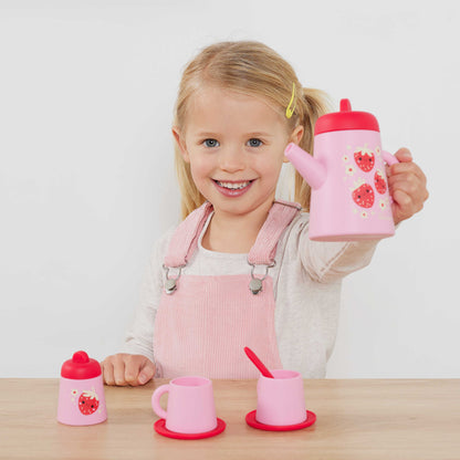 סט תה מסיליקון - תותים Tiger Tribe