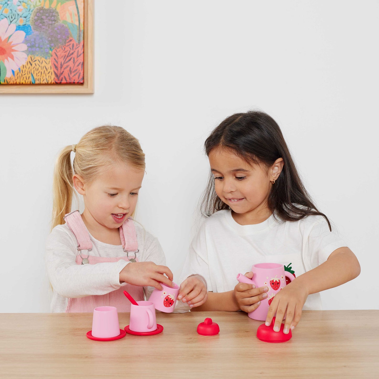 סט תה מסיליקון - תותים Tiger Tribe