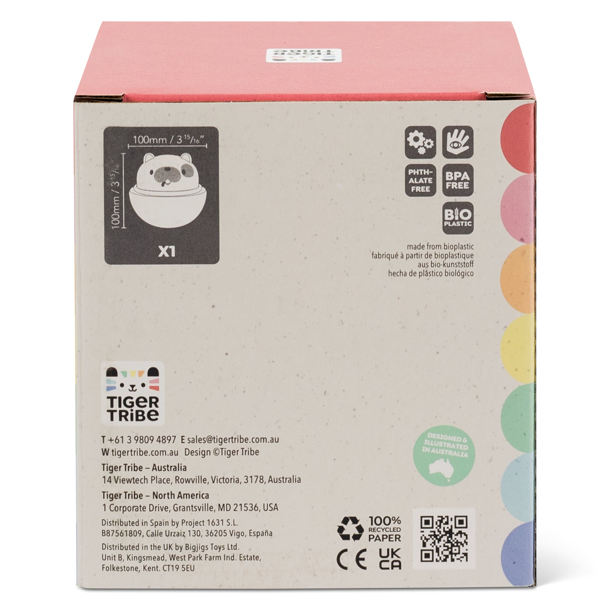 צעצוע מתנדנד ונוסע - פנדה Tiger Tribe - דוארט | DoArt