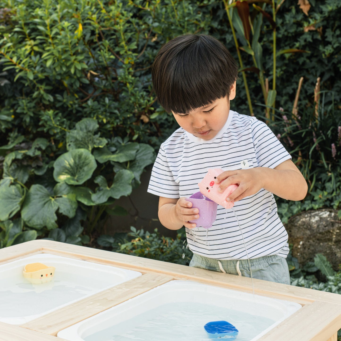 משפכי אמבטיה – חיות Tiger Tribe