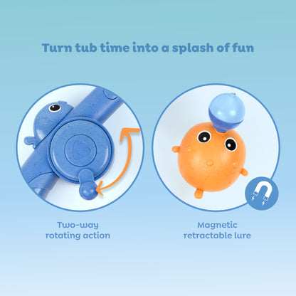 דוג דגים - משחק אמבטיה  Tiger Tribe