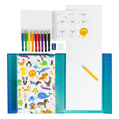 ערכת פעילות איך לצייר? - חיות Tiger Tribe - דוארט | DoArt