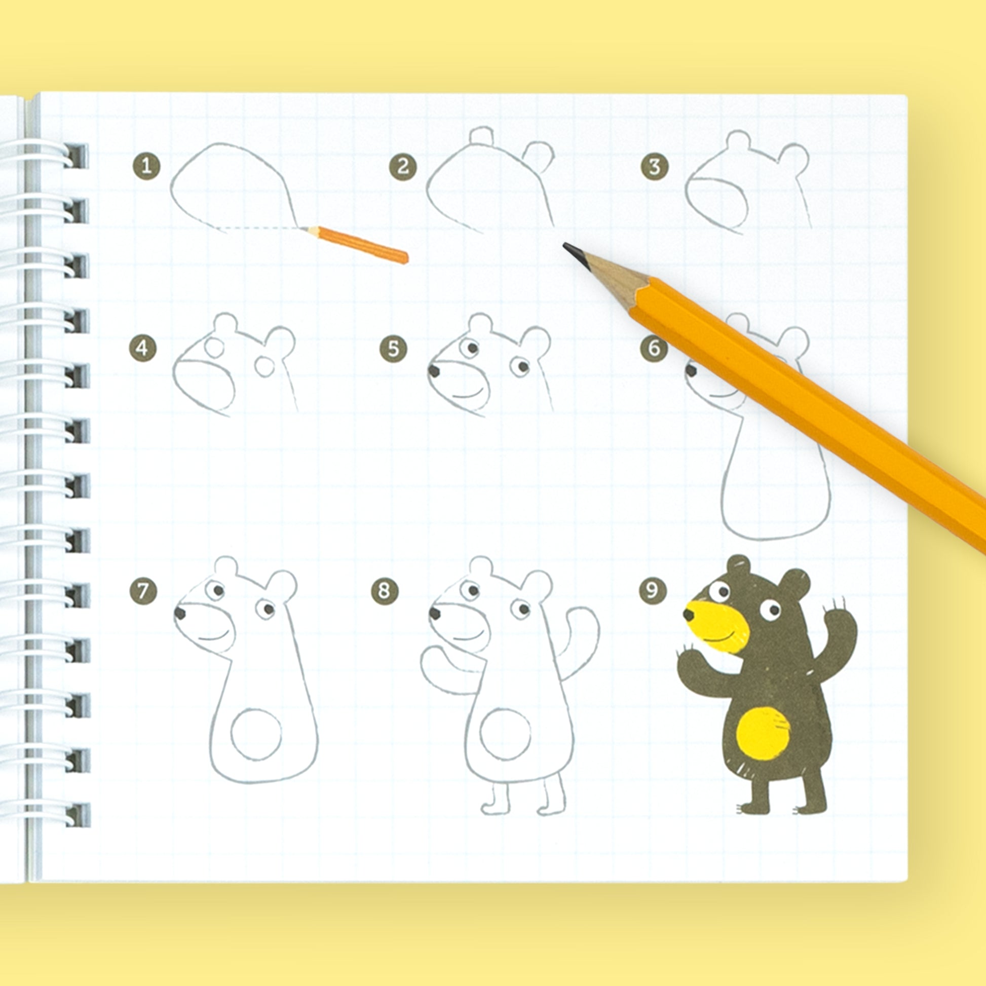 ערכת פעילות איך לצייר? - חיות Tiger Tribe - דוארט | DoArt