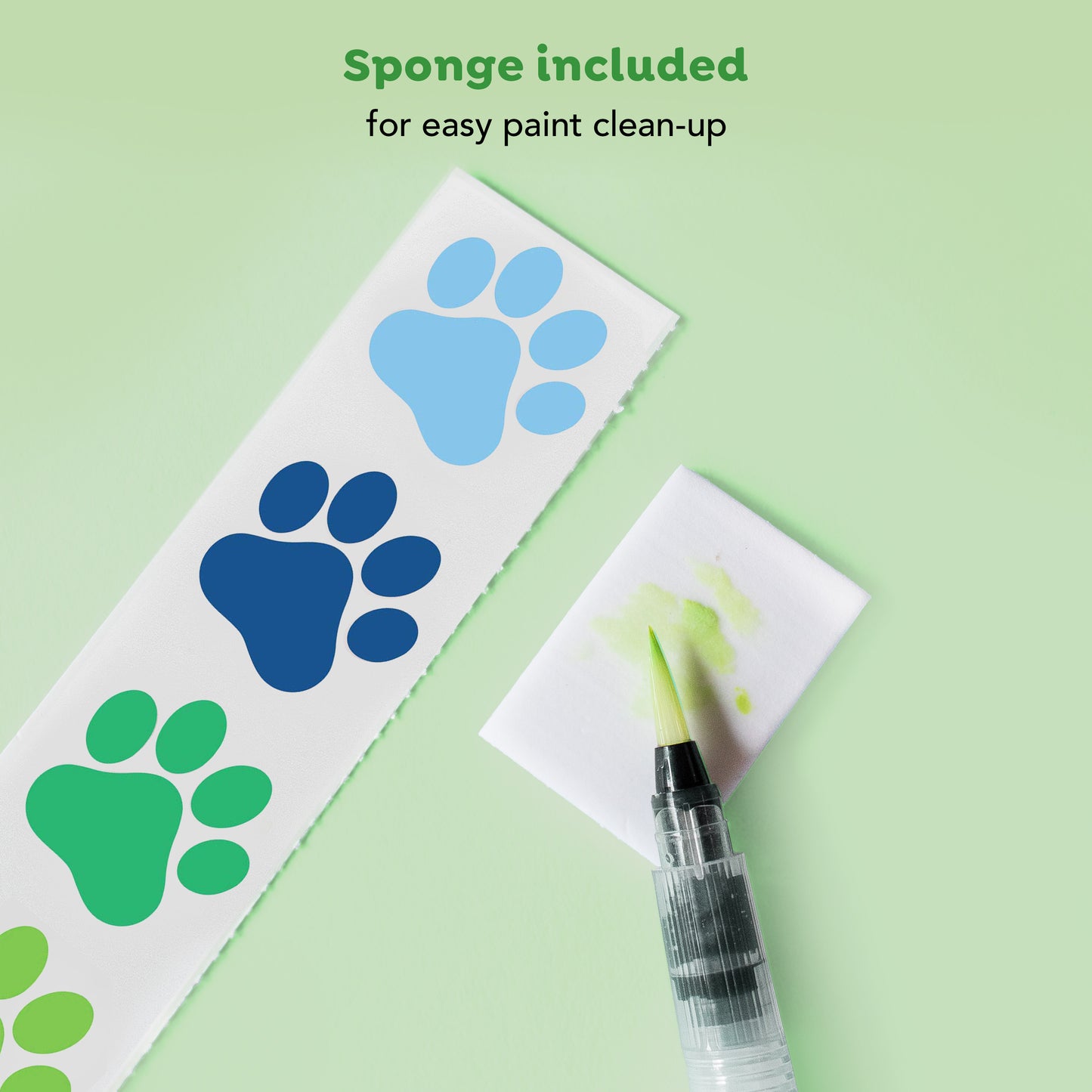 ערכת צביעת תמונה בצבעי מים - חיות בר Tiger Tribe