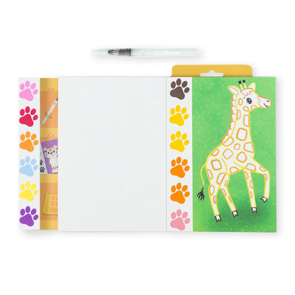 ערכת צביעת תמונה בצבעי מים - חיות בר Tiger Tribe