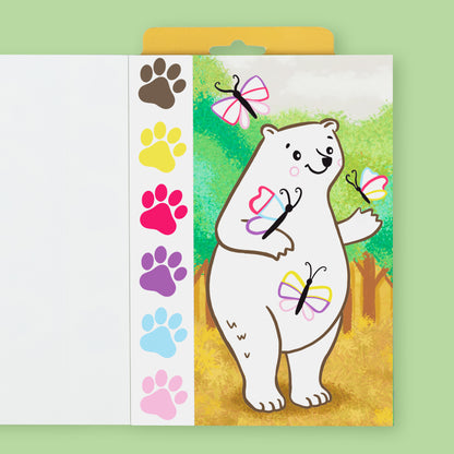 ערכת צביעת תמונה בצבעי מים - חיות בר Tiger Tribe