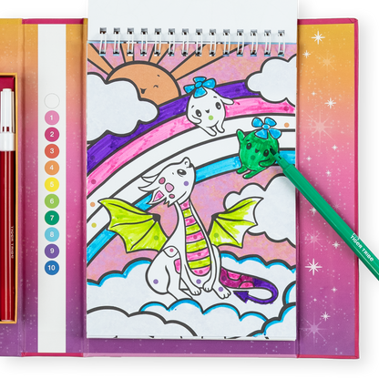 ערכת צביעה לפי מספרים - חלום של חד קרן Tiger Tribe