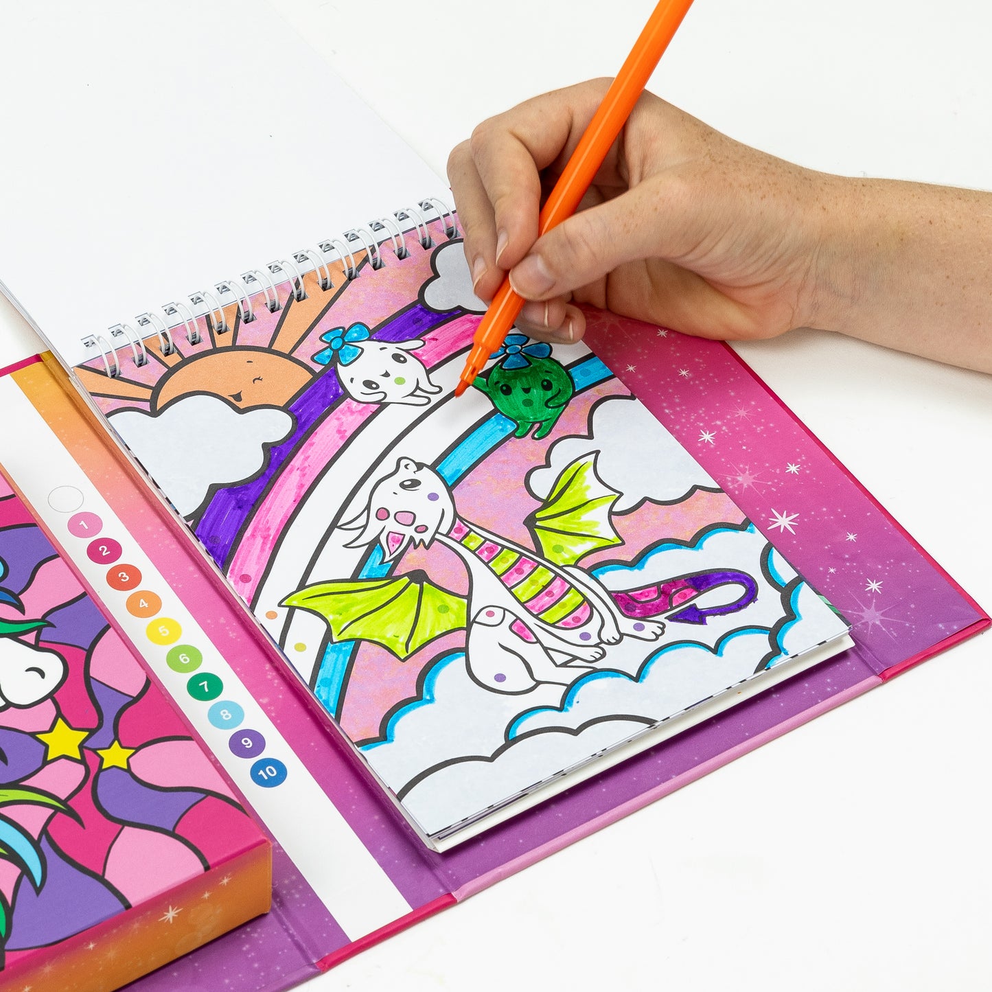 ערכת צביעה לפי מספרים - חלום של חד קרן Tiger Tribe