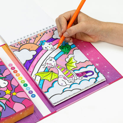 ערכת צביעה לפי מספרים - חלום של חד קרן Tiger Tribe