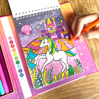 ערכת צביעה לפי מספרים - חלום של חד קרן Tiger Tribe