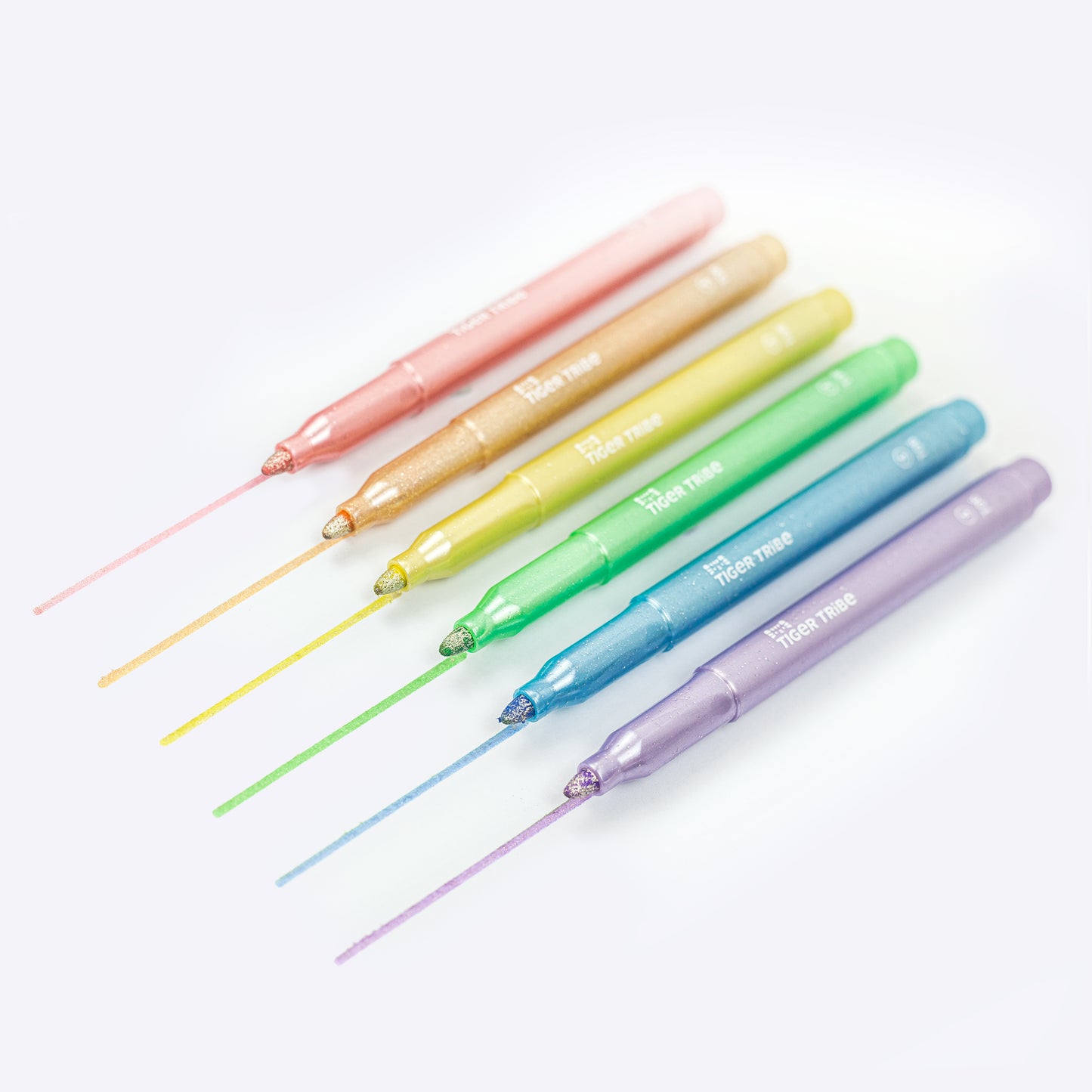 טושים מנצנצים (שימר) - Tiger Tribe - דוארט | DoArt