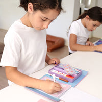 ערכה לצביעת מדבקות ריחניות - קינוחים חלומיים Tiger Tribe - דוארט | DoArt