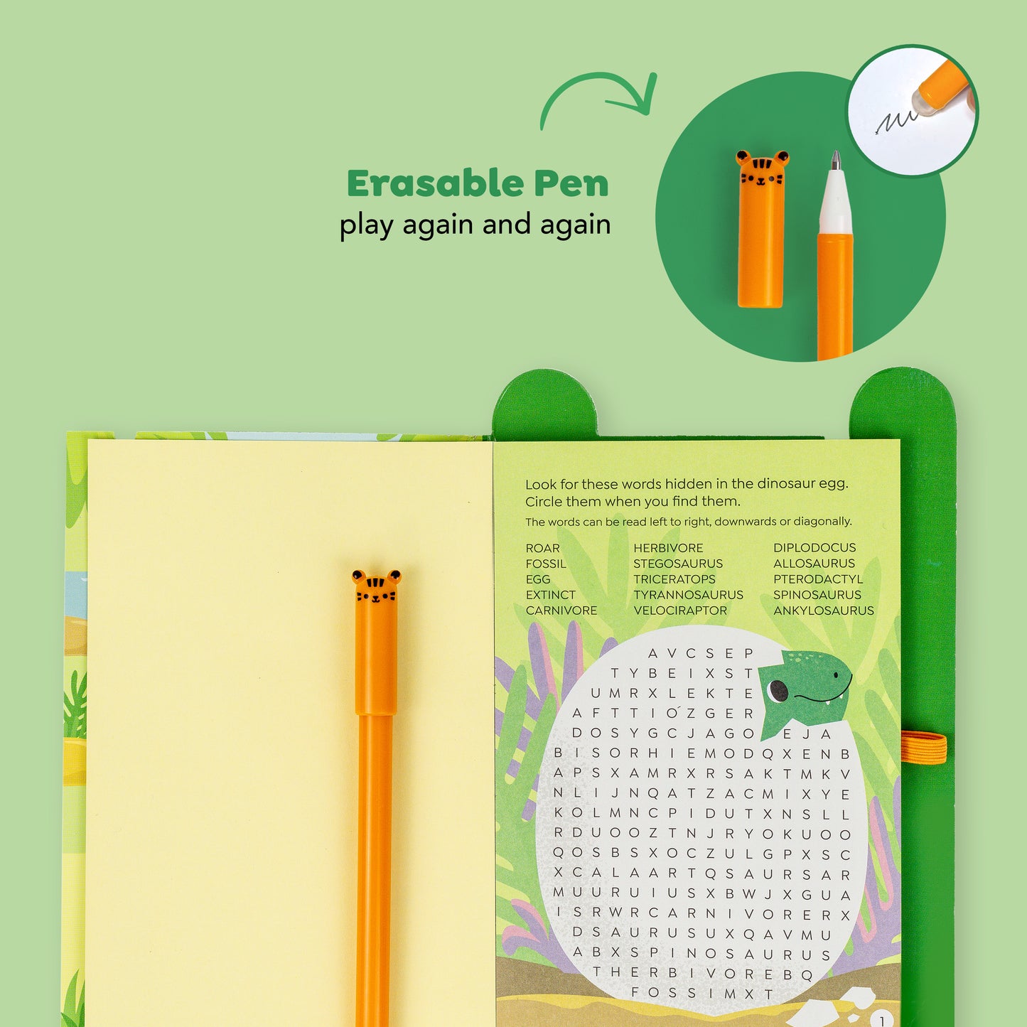 ערכת פעילות ביזי ווייז – דינו Tiger Tribe