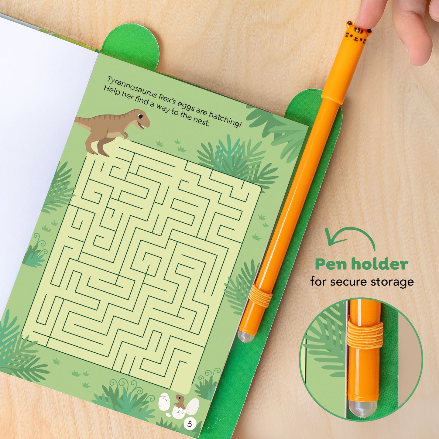 ערכת פעילות ביזי ווייז – דינו Tiger Tribe