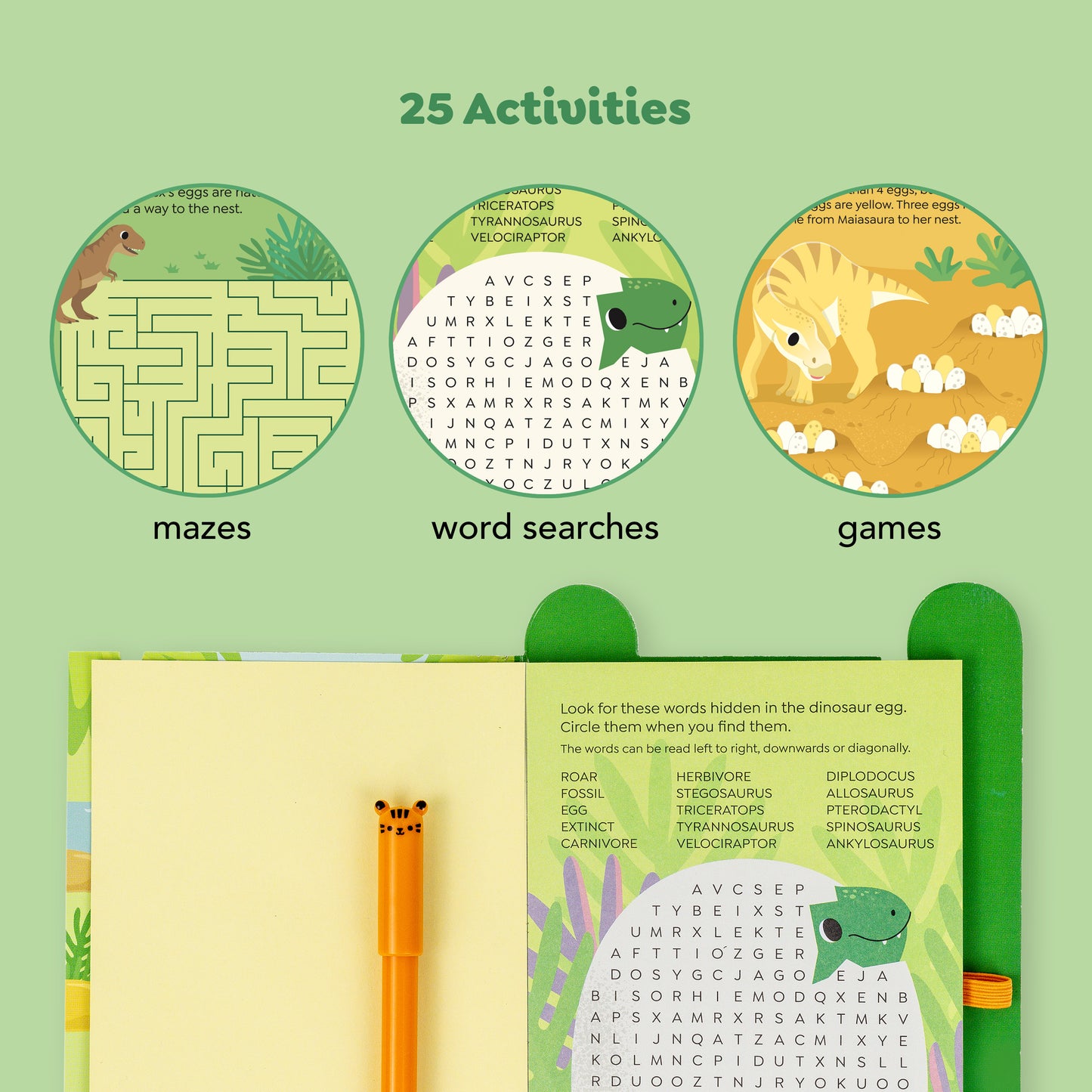 ערכת פעילות ביזי ווייז – דינו Tiger Tribe