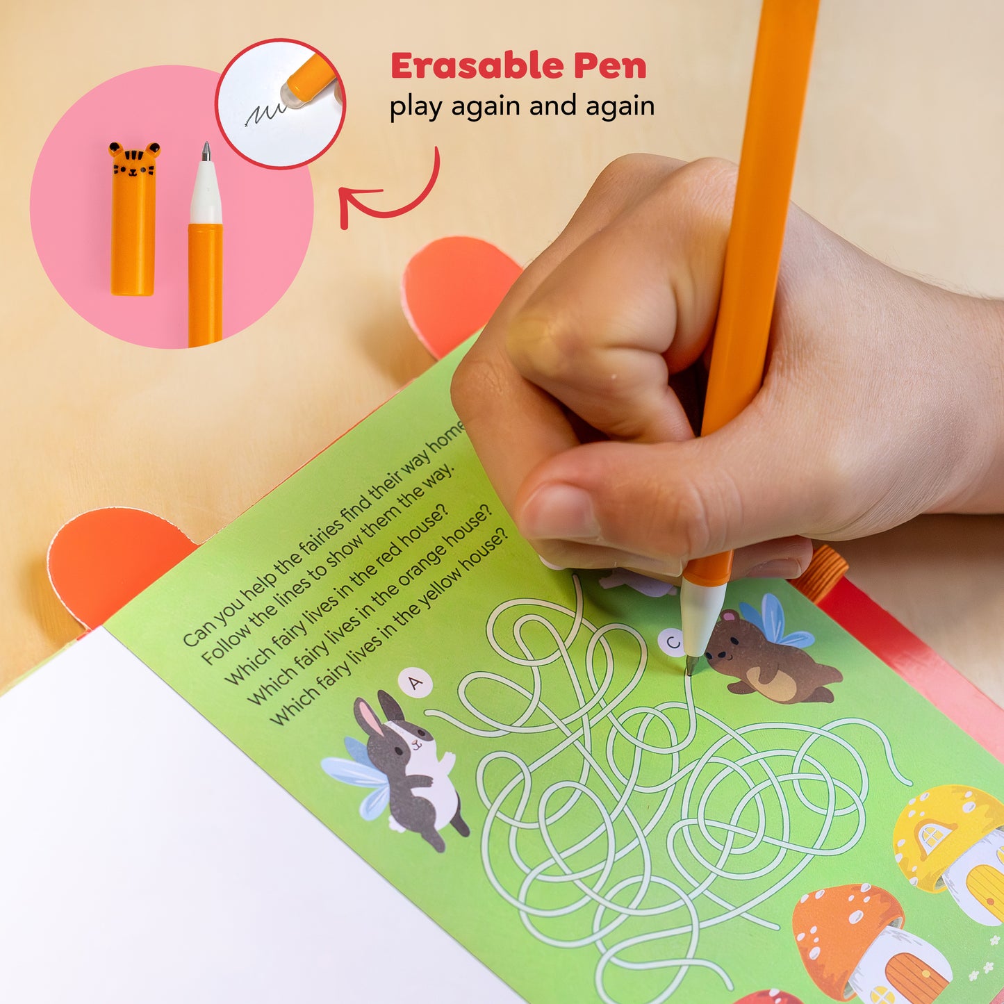 ערכת פעילות ביזי ווייז – פיות Tiger Tribe