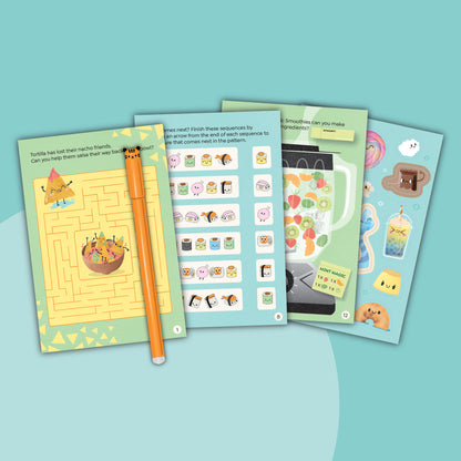 ערכת פעילות ביזי ווייז – חטיפים Tiger Tribe