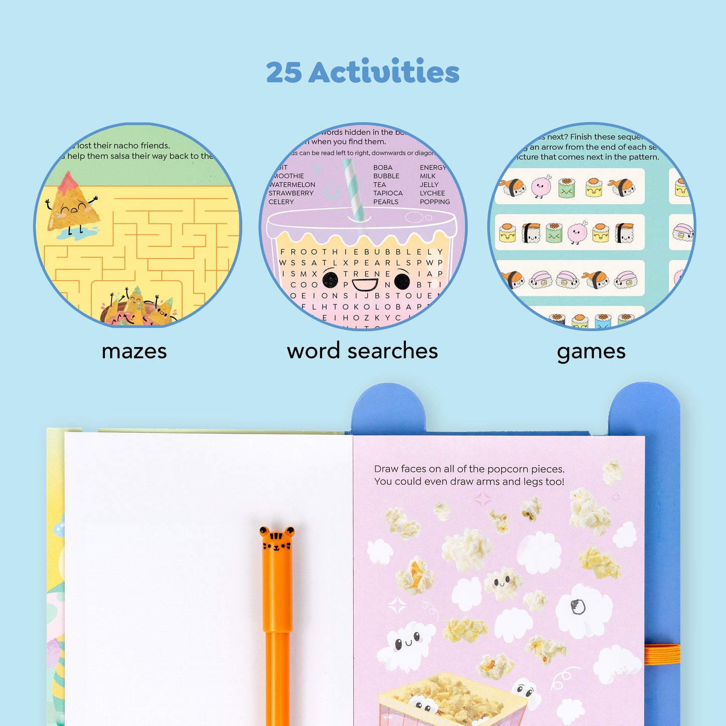 ערכת פעילות ביזי ווייז – חטיפים Tiger Tribe