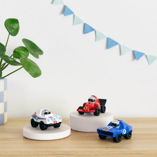 סט 3 מכוניות מירוץ מיני Tiger Tribe
