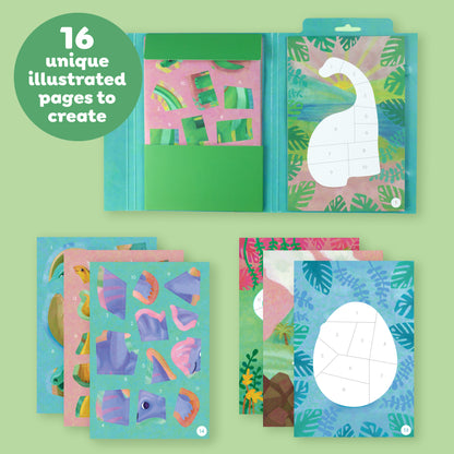 תמונה במדבקות לפי מספרים - בת הים Tiger Tribe (Copy) - דוארט | DoArt