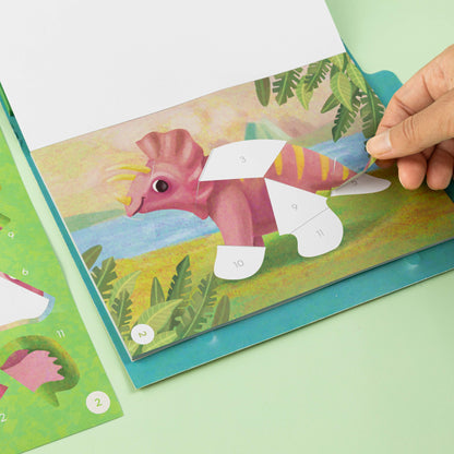 תמונה במדבקות לפי מספרים - בת הים Tiger Tribe (Copy) - דוארט | DoArt