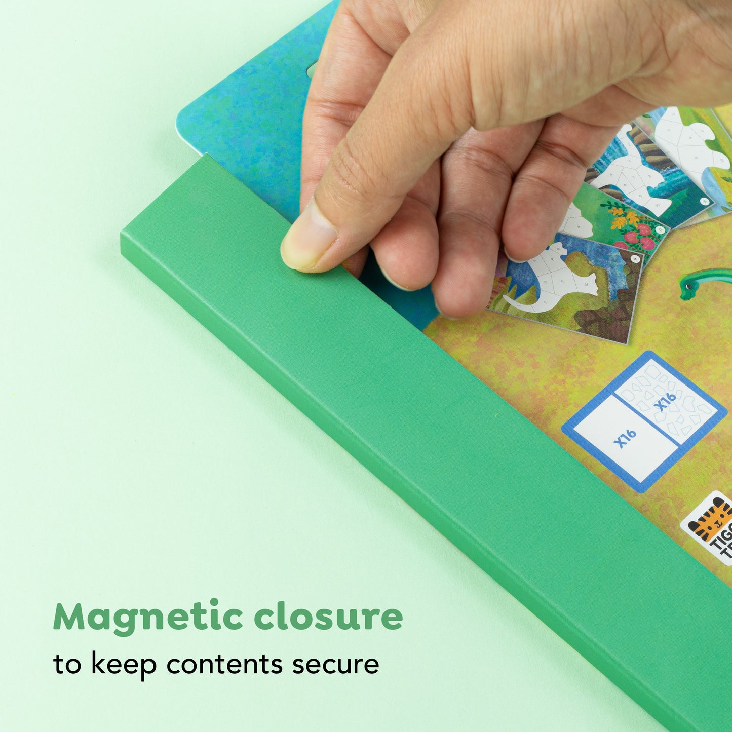 תמונה במדבקות לפי מספרים - בת הים Tiger Tribe (Copy) - דוארט | DoArt