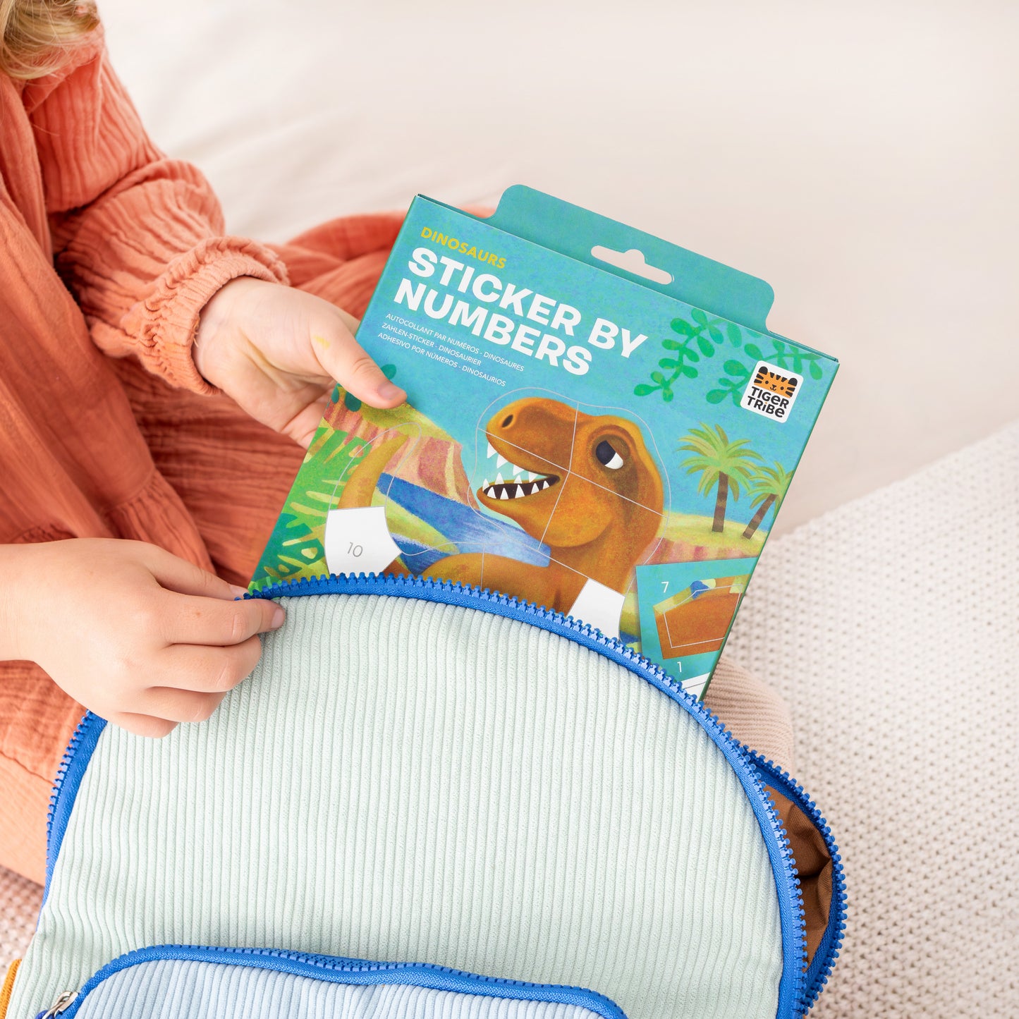 תמונה במדבקות לפי מספרים - בת הים Tiger Tribe (Copy) - דוארט | DoArt