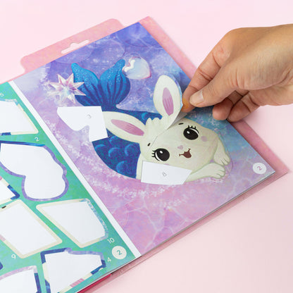 תמונה במדבקות לפי מספרים - בת הים Tiger Tribe - דוארט | DoArt