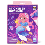 תמונה במדבקות לפי מספרים - בת הים Tiger Tribe