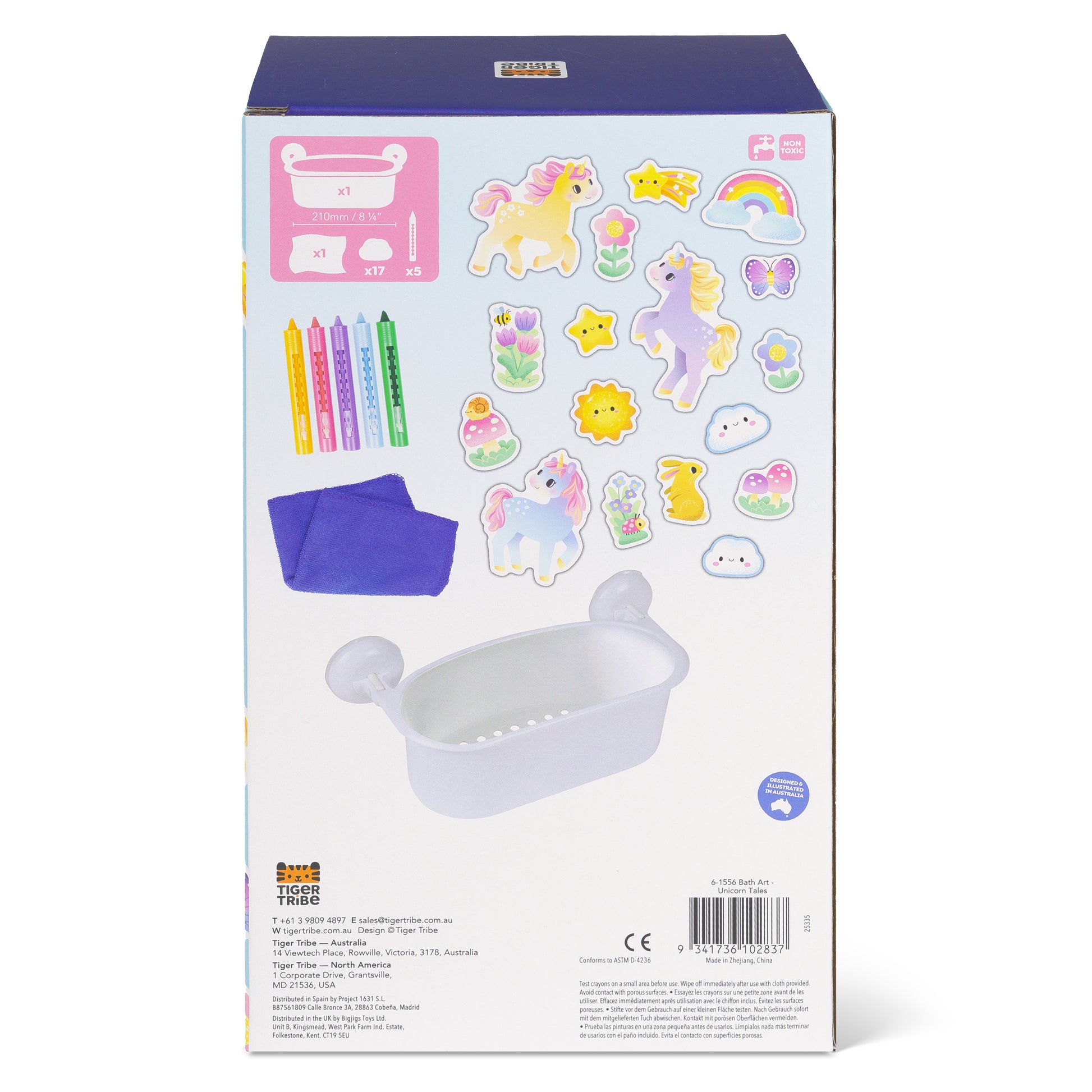 סיפורי אמבטיה - חדי קרן  Tiger Tribe - דוארט | DoArt