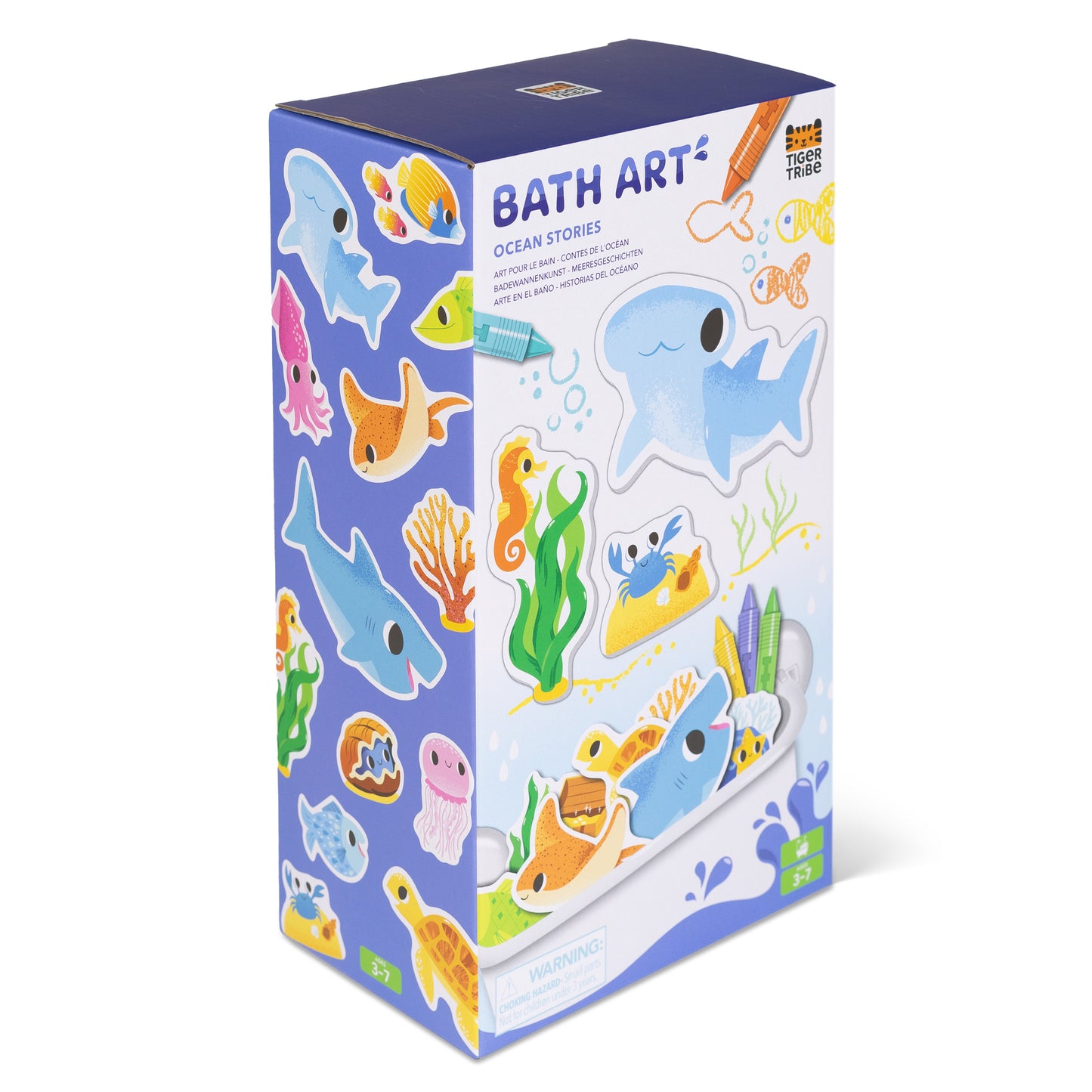 סיפורי אמבטיה - אוקיינוס  Tiger Tribe - דוארט | DoArt