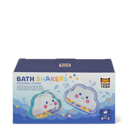 שייקרים לאמבטיה עננים צבעוניים - Tiger Tribe - דוארט | DoArt