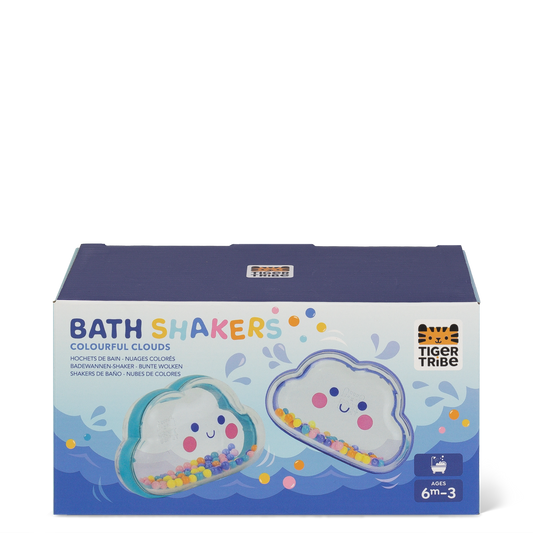 שייקרים לאמבטיה עננים צבעוניים - Tiger Tribe - דוארט | DoArt