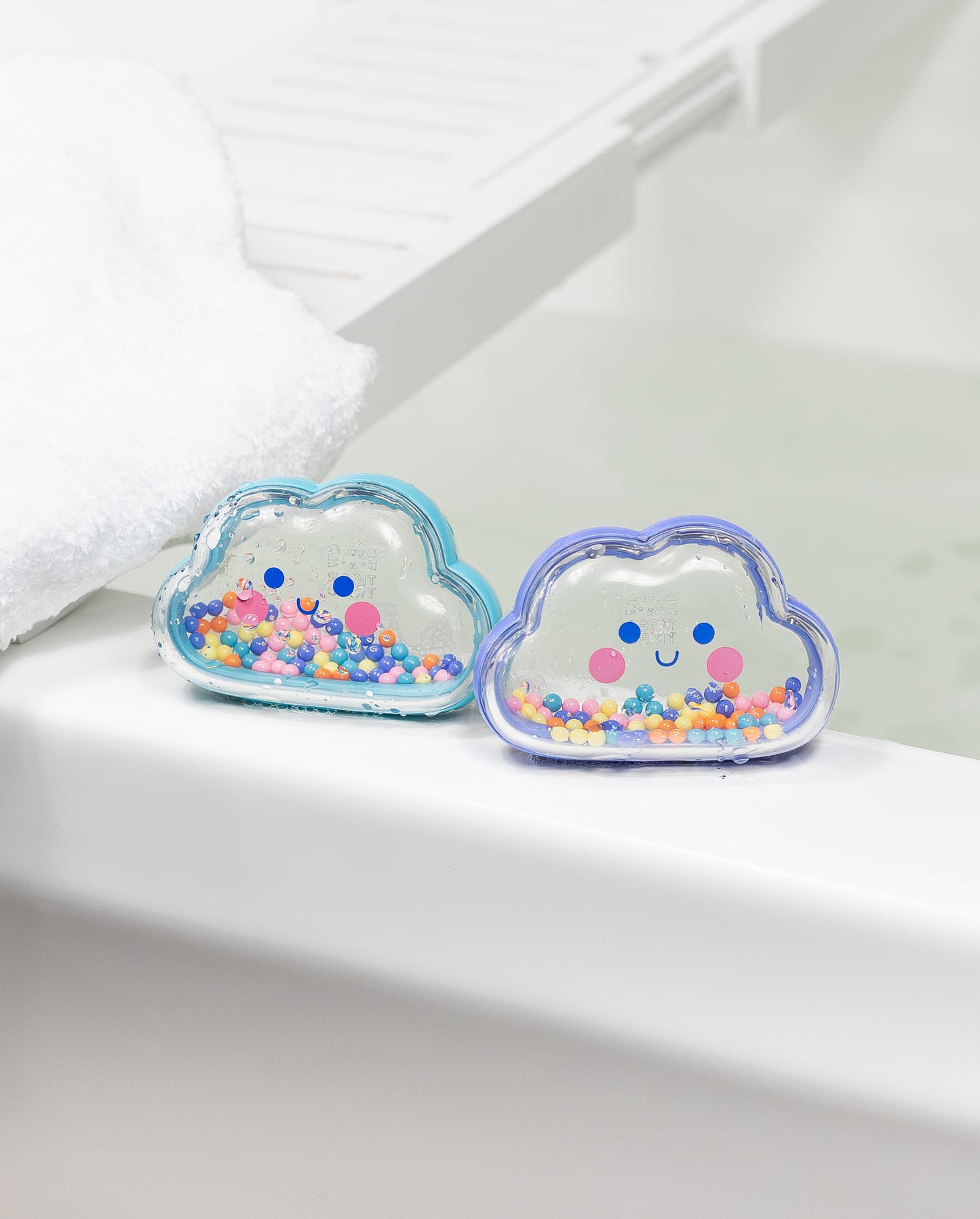 שייקרים לאמבטיה עננים צבעוניים - Tiger Tribe - דוארט | DoArt