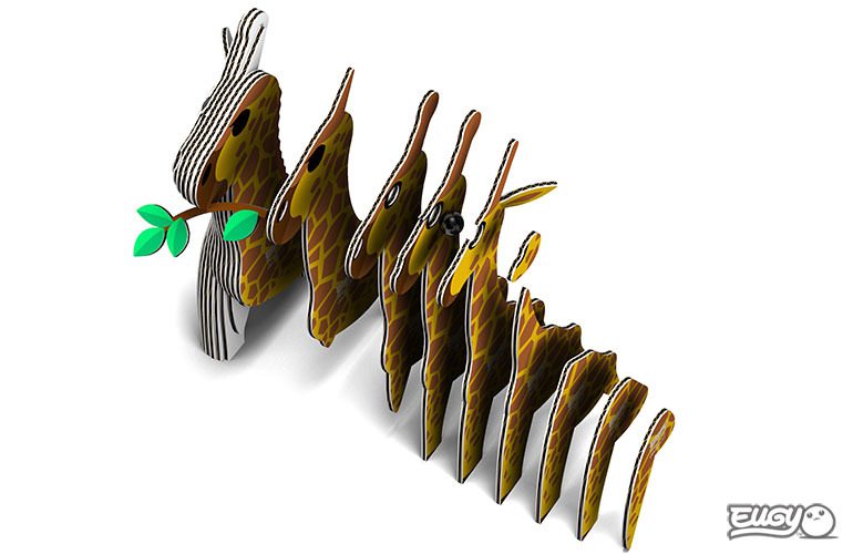 ערכת יוגי הרכבה 3D - ג'ירפה 009