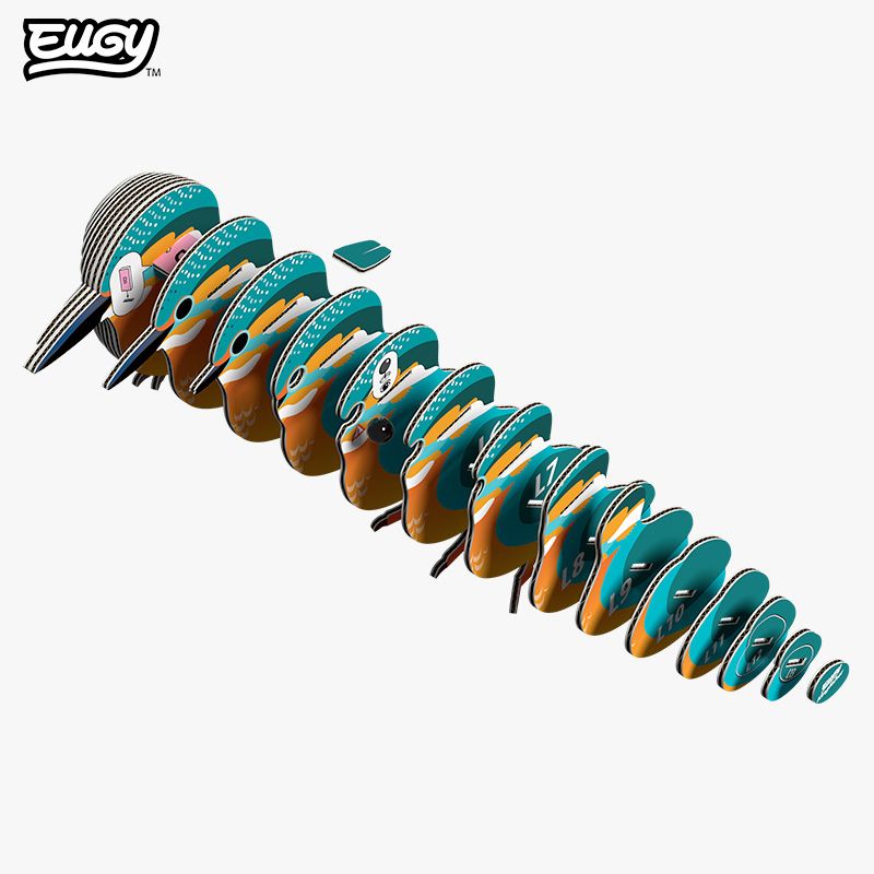 ערכת יוגי הרכבה 3D - שלדג 121