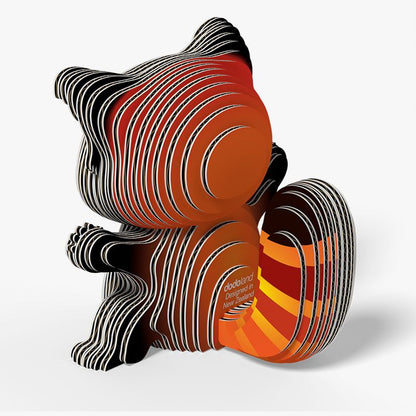 ערכת יוגי הרכבה 3D - פנדה אדומה 126