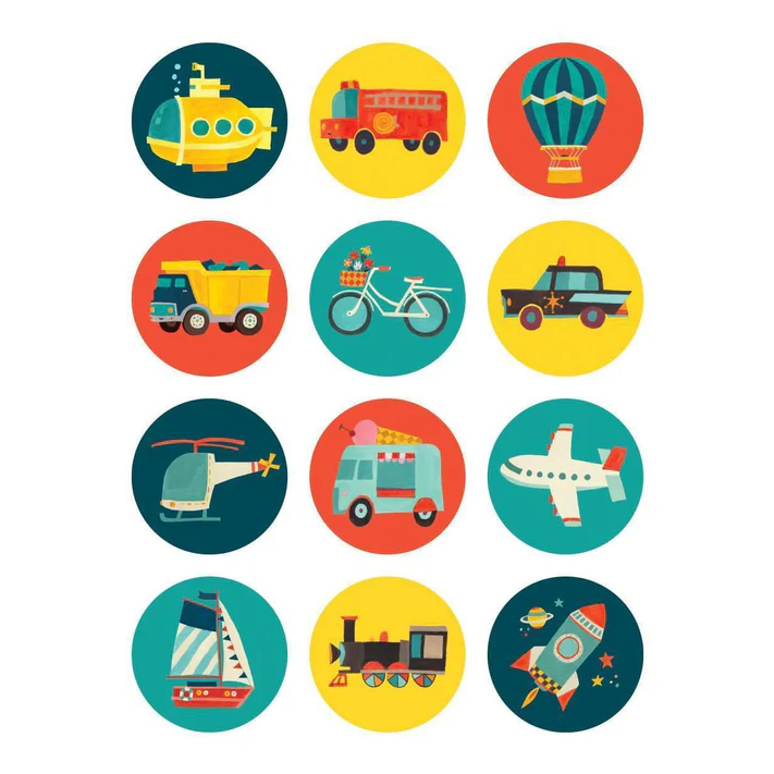 מיני משחק זיכרון - תחבורה MUDPUPPY - דוארט | DoArt